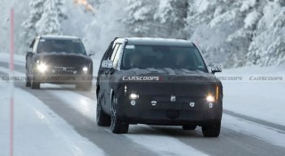 Nguyên mẫu Hyundai Santa Fe bản nâng cấp lộ diện, thay đổi mạnh phần đầu và đuôi xe